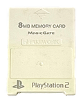1 x Fujiwork Magic Gate PS2 Memory Card PlayStation 2 8MB (Preowned)
