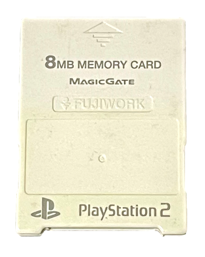 1 x Fujiwork Magic Gate PS2 Memory Card PlayStation 2 8MB (Preowned)