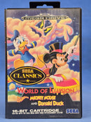 World of Illusion Mickey Mouse & Donald Duck Sega Mega Drive PAL *Complete*1