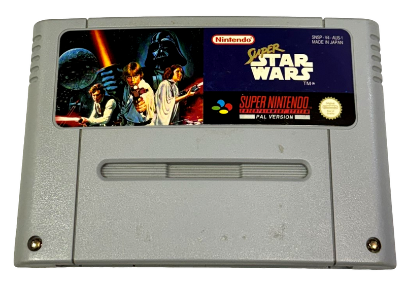 Super Star Wars Super Nintendo SNES PAL (Preowned)