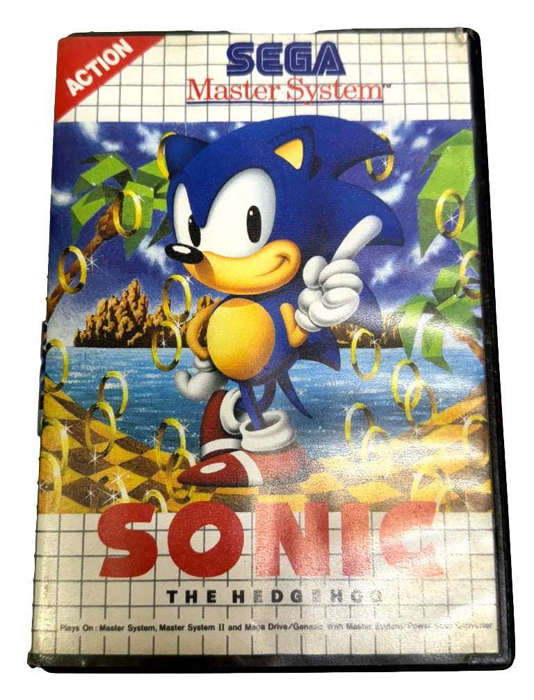 Sonic The Hedgehog Sega Master System *No Manual*