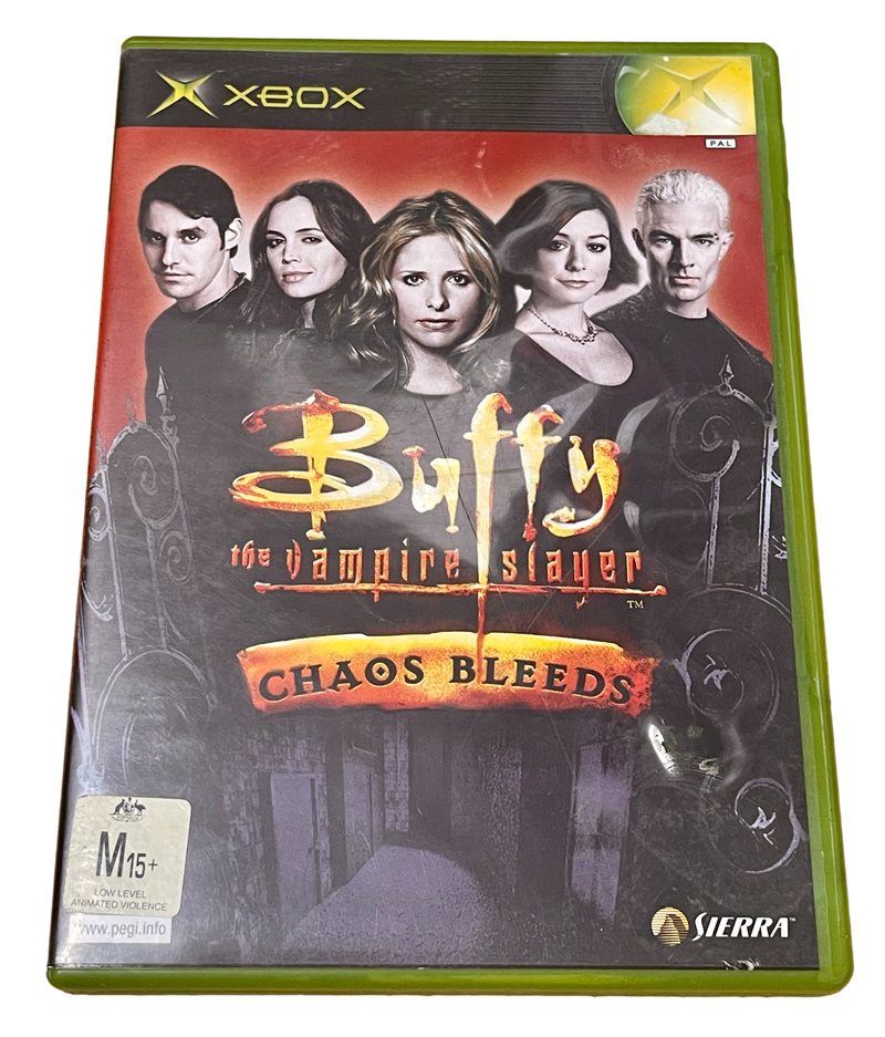 Buffy The Vampire Slayer Chaos Bleeds XBOX Original PAL *No Manual* (Preowned)