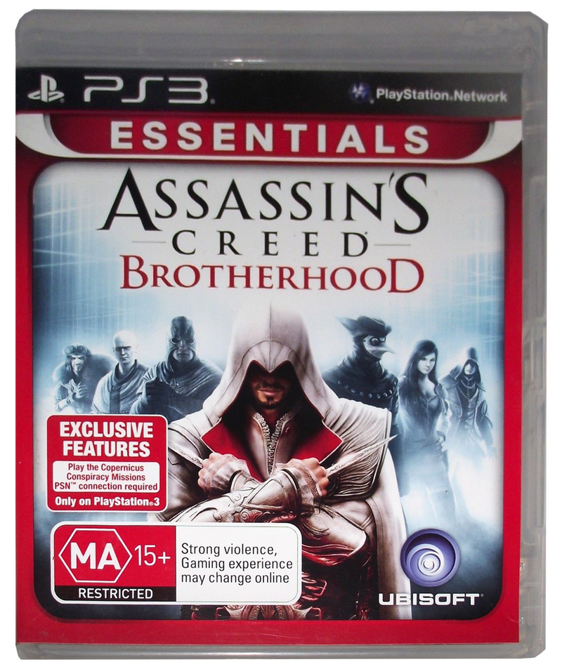 Assassin's Creed: Brotherhood Sony PS3 (Essentials) (Preowned)