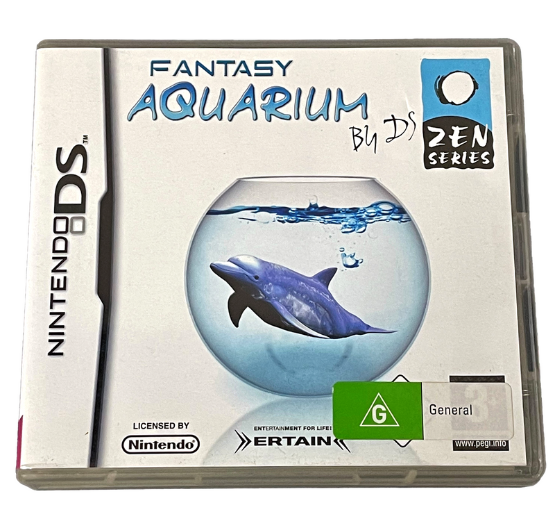 Fantasy Aquarium By DS Nintendo DS 2DS 3DS Game *Complete* (Preowned)