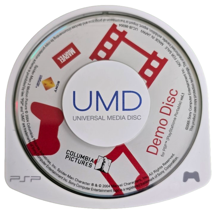 Marvel Demo Disc Sony PSP Game Disc Only (Preowned)