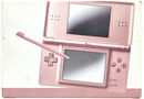 Metallic Rose Pink Nintendo DS Lite Console + Original Charger And Game In Box10