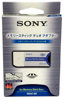 Boxed MSACM2 Sony  Memory Stick Pro Duo Adapter Memory Card Camera0