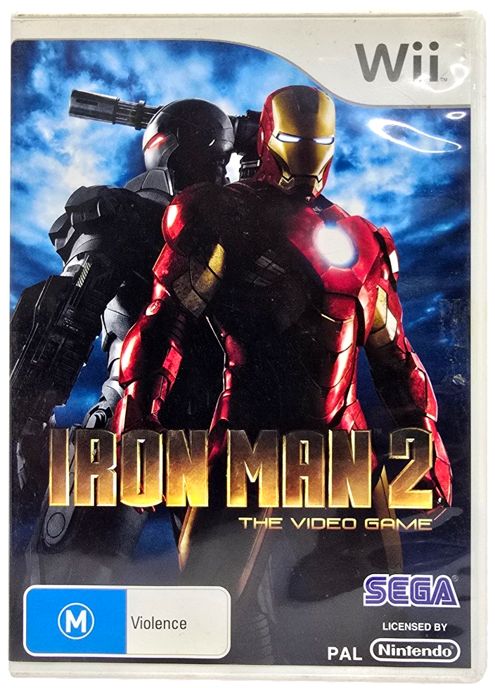 Iron Man 2 Nintendo Wii  PAL *Complete* Wii U Compatible (Preowned)
