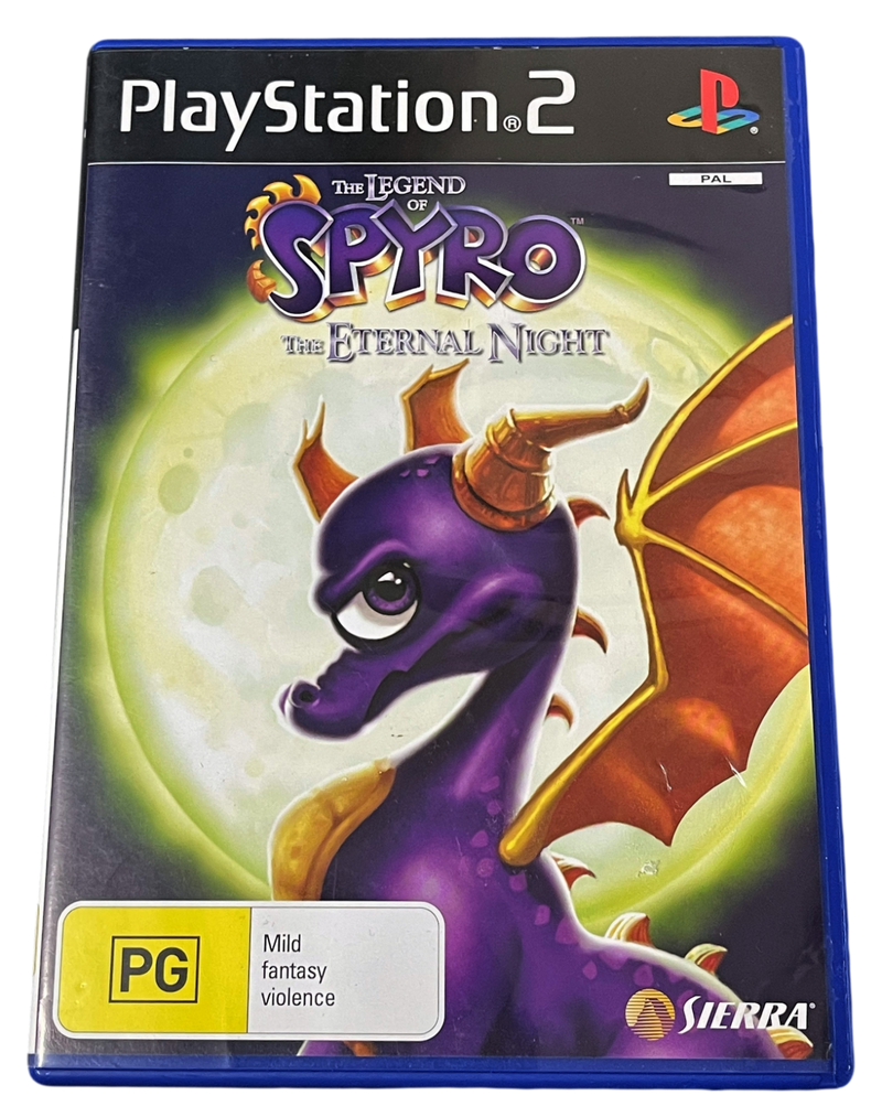 The Legend of Spyro The Eternal Night PS2 PAL *Complete* (Preowned)