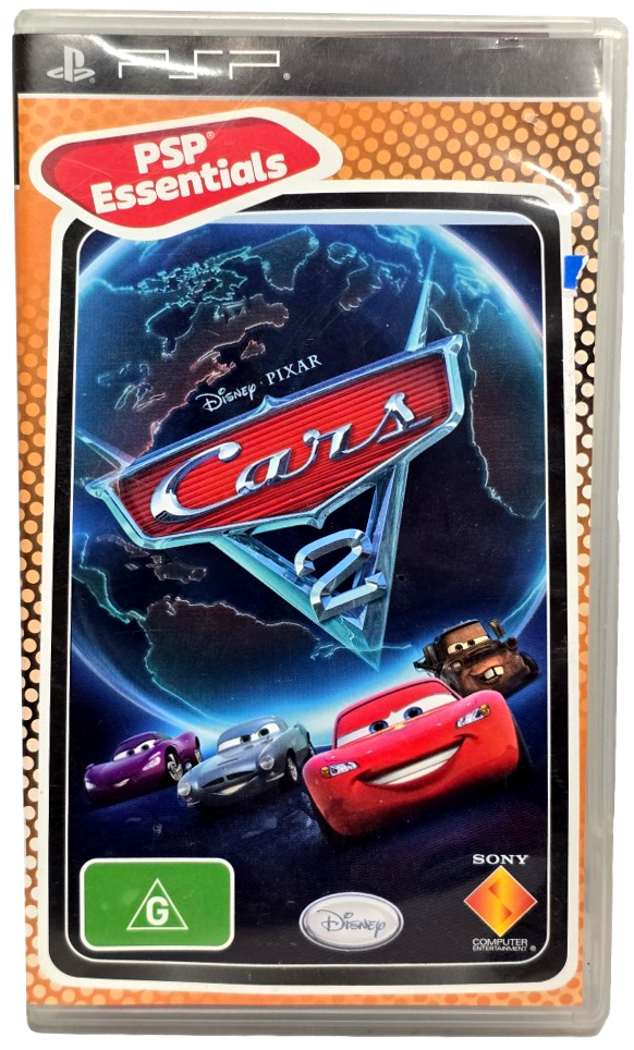 Disney Pixar cars 2 Sony PSP Game