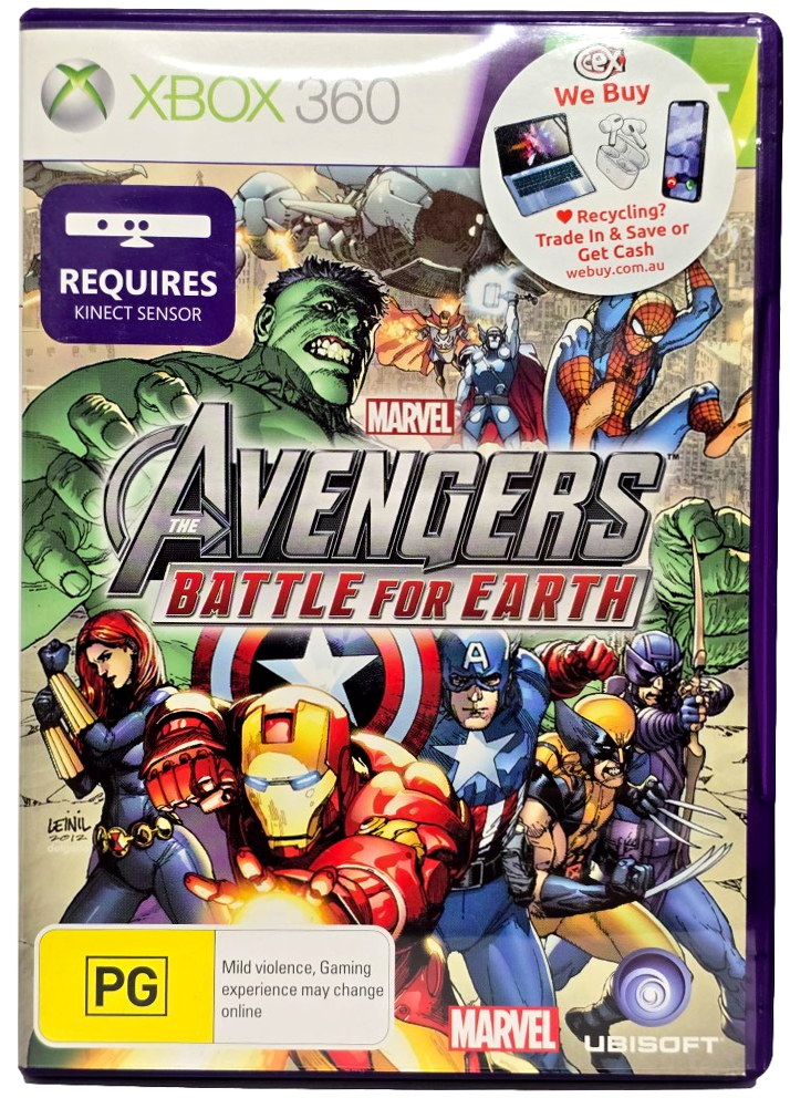 Marvel The Avengers Battle For Earth XBOX 360 PAL