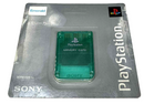 Sealed Genuine Sony Playstation 1 Memory Card 1MB Grey PS1 Official Emerald