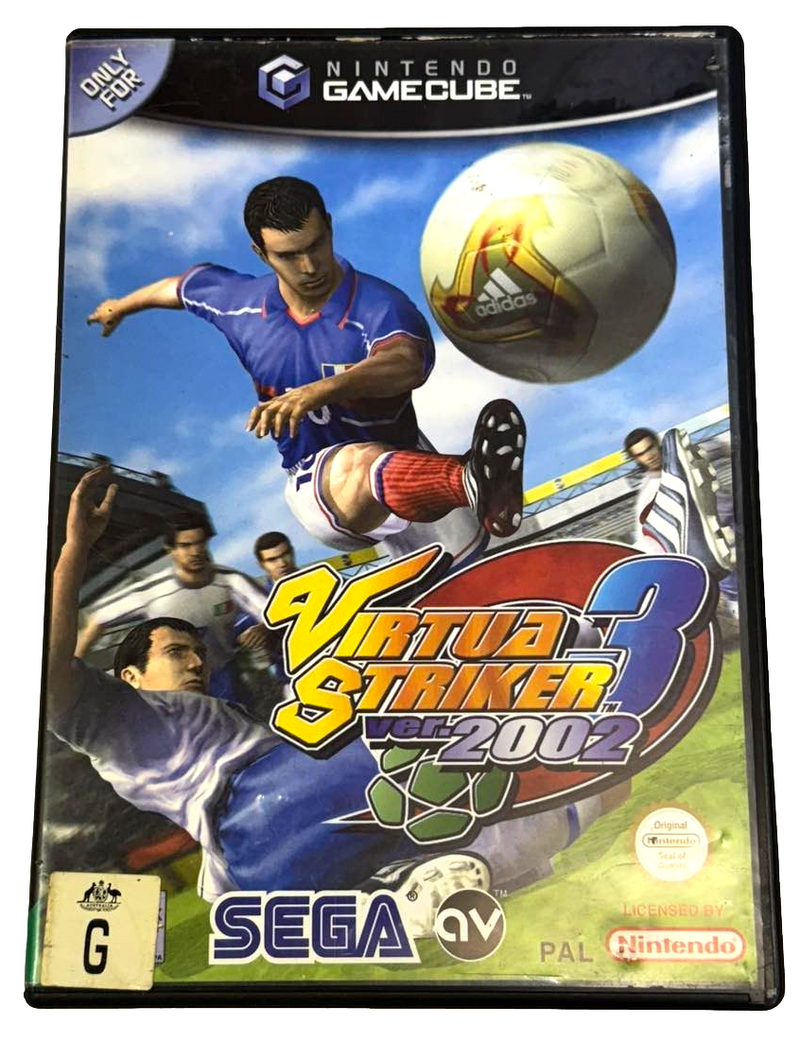 Virtua Striker 3 Ver.2002 Nintendo Gamecube PAL *Complete*