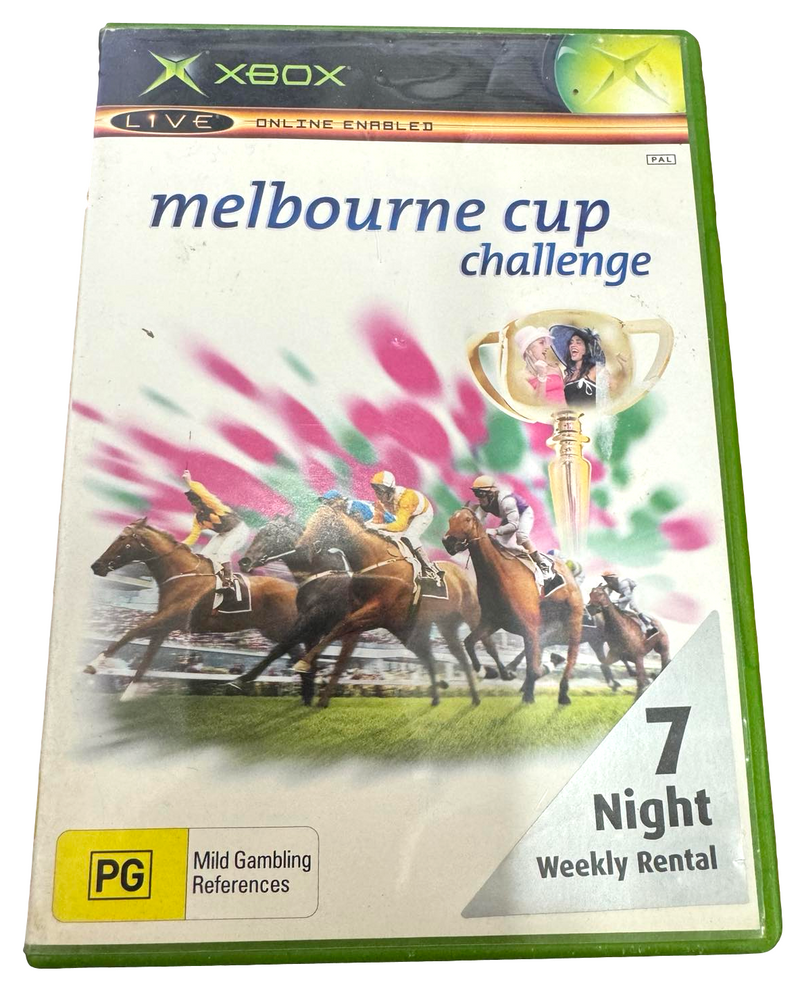 Melbourne Cup Challenge Xbox Original PAL *Ex Rental* Australian Release (Preowned)