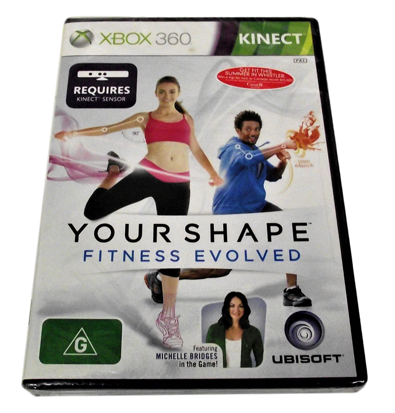 Lot of 2 Kinect Joy Ride & Your Shape Fitness Evolved Microsoft