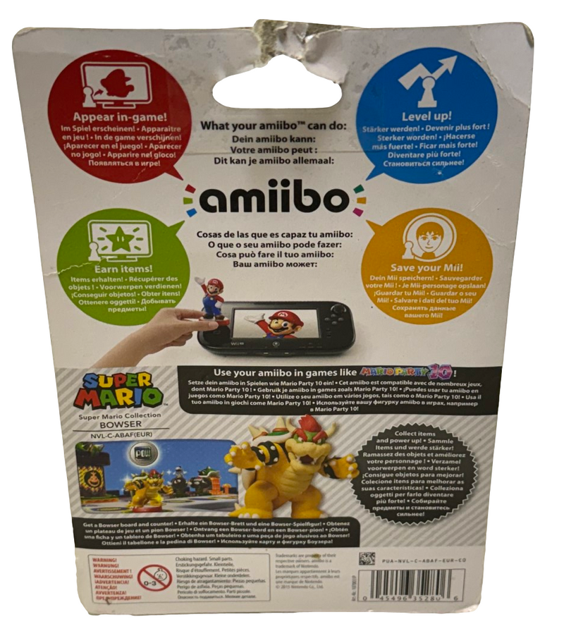 Super Mario Collection Bowser Nintendo Amiibo Boxed