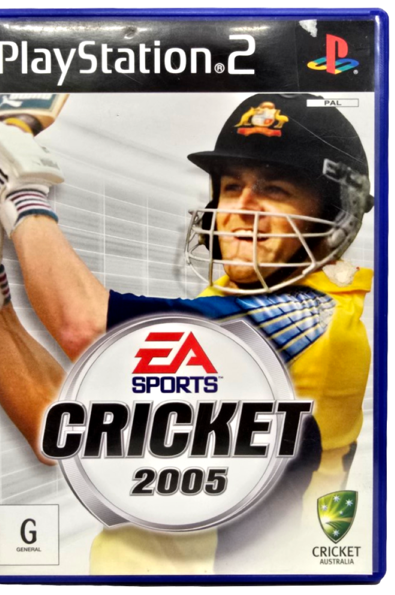 EA Sports Cricket 2005 PS2 PAL *No Manual* (Preowned)