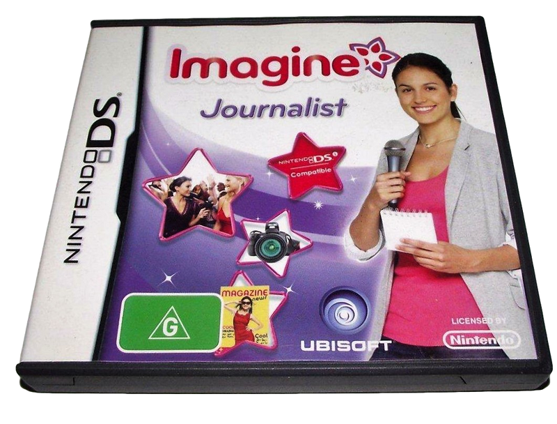 Imagine Journalist Nintendo DS 3DS Game *No Manual* (Preowned)