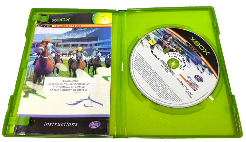 Melbourne Cup Challenge Xbox Original PAL *Ex Rental* Australian Release (Preowned)