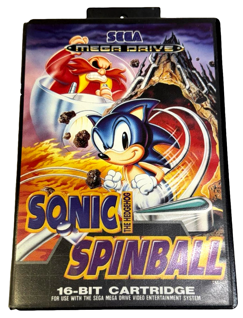 Sonic Spinball Sega Mega Drive *Complete*