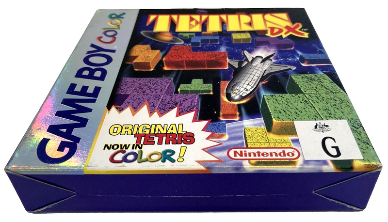 Boxed Tetris DX Nintendo Gameboy Color -  New Save Battery10