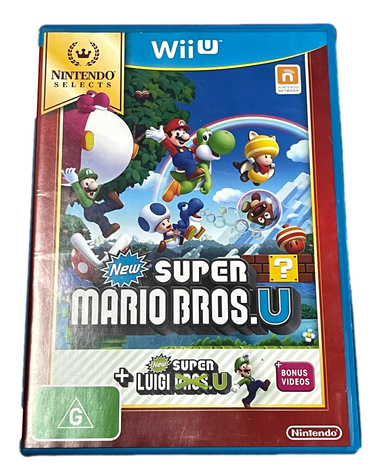 New Super Mario Bros.U + Super Luigi.U Nintendo Wii U PAL (Preowned)