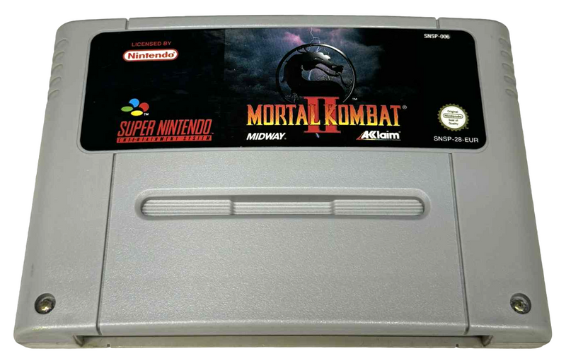 Mortal Kombat II Super Nintendo SNES PAL0
