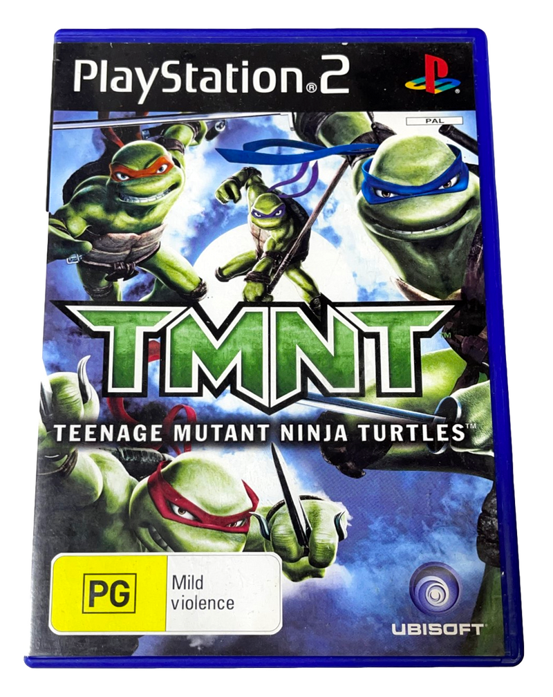 TMNT Teenage Mutant Ninja Turtles PS2 PAL *No Manual* (Preowned)