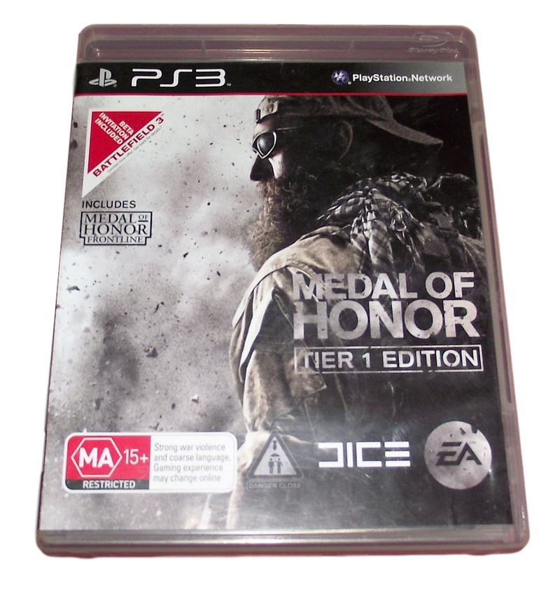 Medal Of Honor Tier 1 Edition Sony PS3 (Preowned)