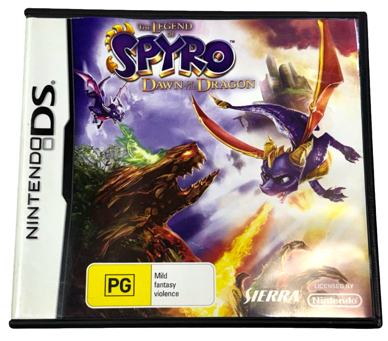 The Legend of Spyro Dawn of the Dragon DS 2DS 3DS Game *No Manual* (Preowned)