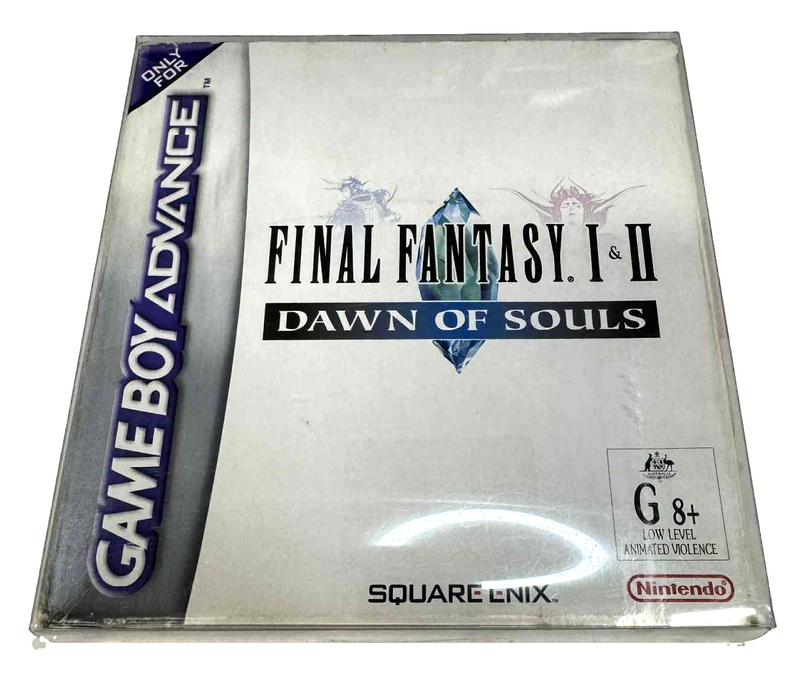 Final Fanasty I & II Dawn of Souls Nintendo Gameboy Advance *Complete* Boxed1
