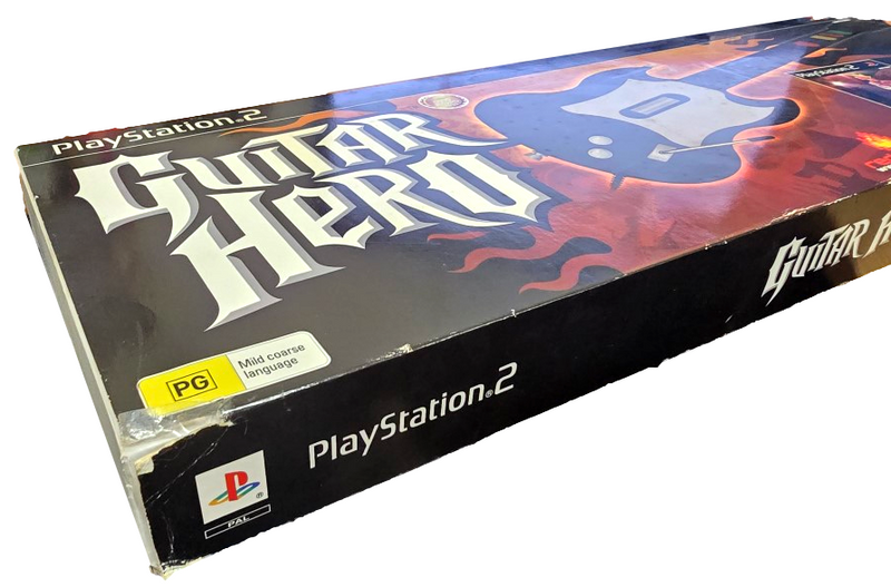 Guitar Hero PS2 Wired Red Octane Controller + Game PS2 Boxed PlayStation 2