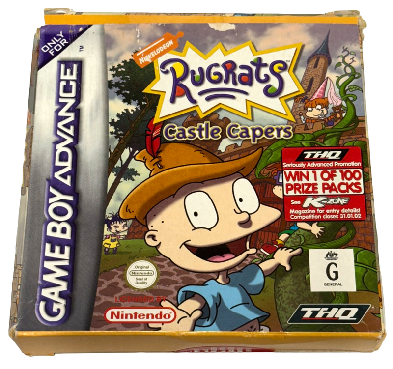 Rugrats Castle Capers Nintendo Gameboy Advance GBA *Complete* Boxed (Preowned)