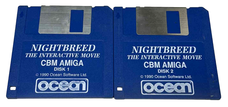 Nightbreed CBM Amiga 3.5 Floppy Ocean Software0