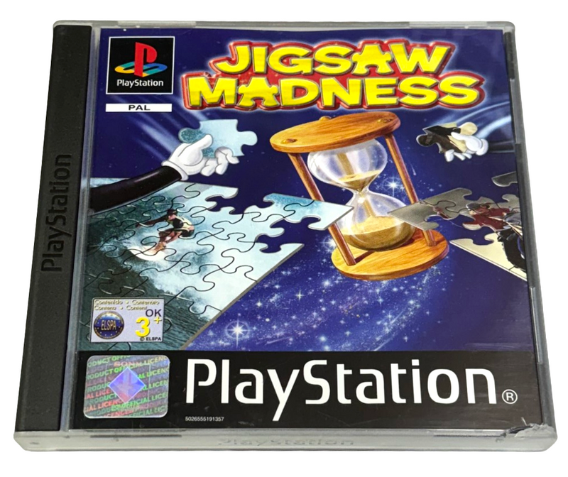 Jigsaw Madness PS1 PS2 PS3 PAL *Complete* (Preowned)