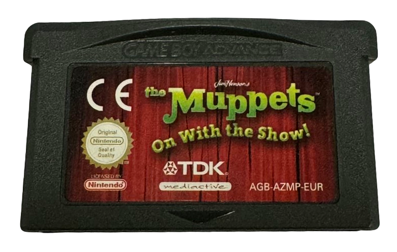 The Muppets On with the Show Nintendo Gameboy Advance GBA *Complete* Boxed (Preowned)