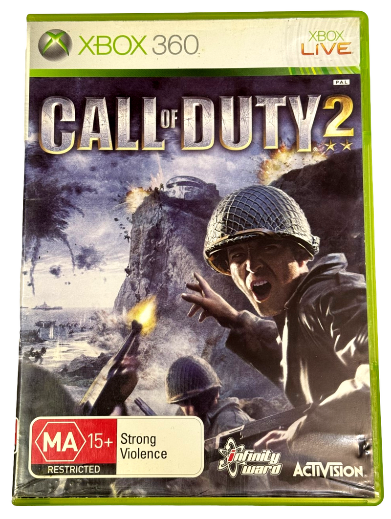 Call of Duty 2 XBOX 360 PAL (Preowned)