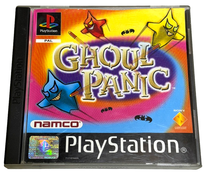 Boxed Ghoul Panic PS1 PAL and G-Con45 *Complete*