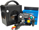 Black Nintendo GameCube Console + Controller, Memory and Cables0