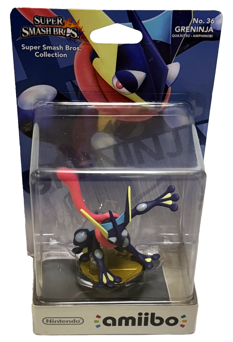 Super Smash Bros Collection N0.36 Greninja Nintendo Amiibo