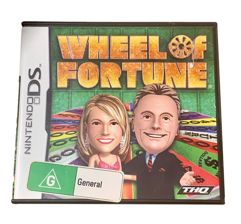 Wheel Of Fortune Nintendo DS 2DS 3DS Game *Complete*