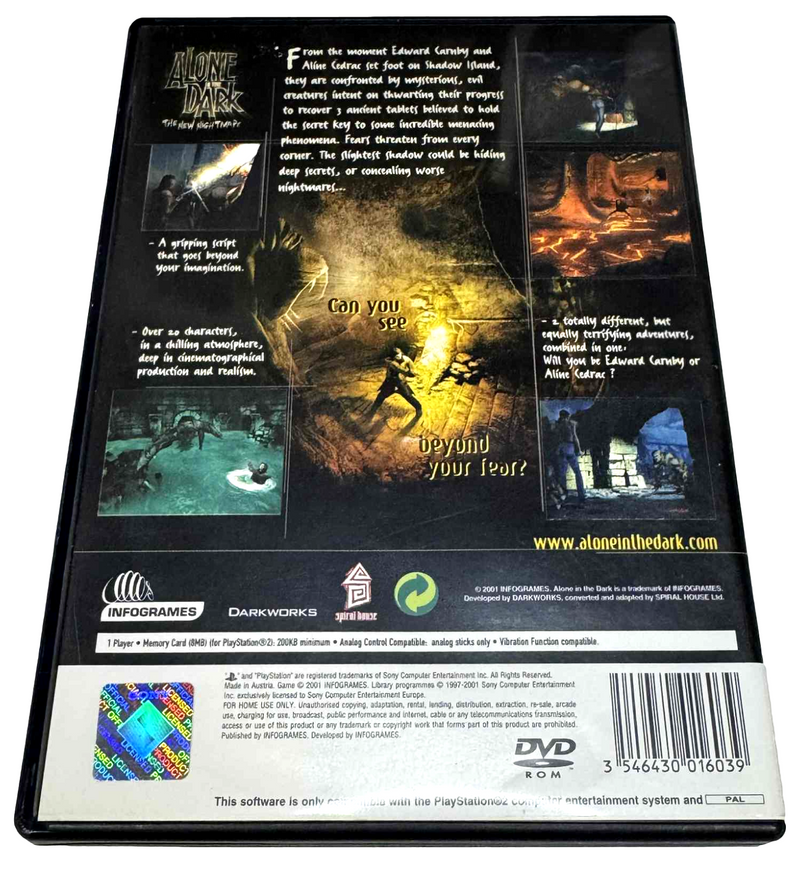Alone in the Dark The New Nightmare PS2 PAL *Complete*1