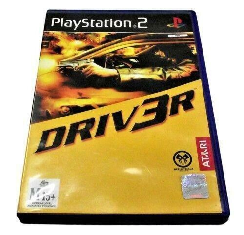 Driver 3 (Driv3r) Sony PS2 PAL *No Manual* (Preowned)