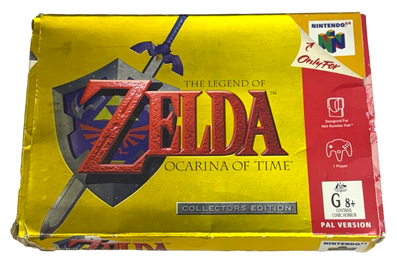 The Legend of Zelda Ocarina of Time Nintendo 64 N64 Boxed PAL *Complete*