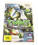 TMNT Teenage Mutant Ninja Turtles Nintendo Wii PAL *Complete*0