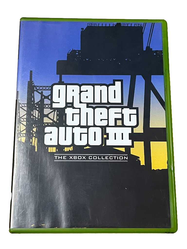 Grand Theft Auto III 3 Xbox Original PAL *Complete Manual & Map* (Preowned)