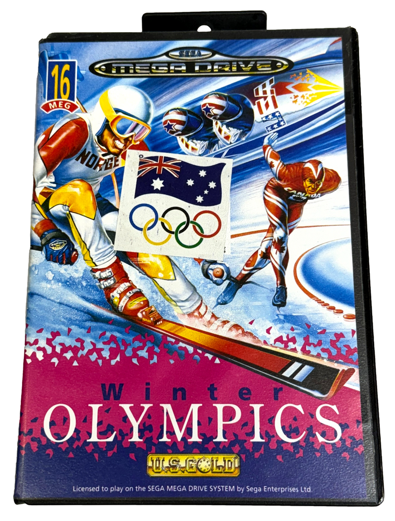 Winter Olympics Sega Mega Drive PAL *Complete* (Preowned)