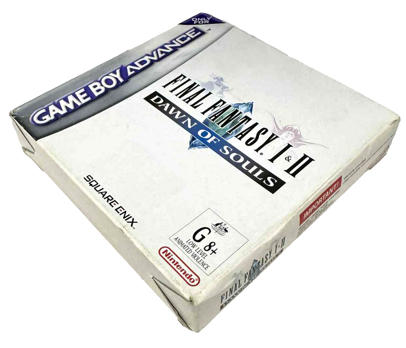 Final Fanasty I & II Dawn of Souls Nintendo Gameboy Advance *Complete* Boxed5