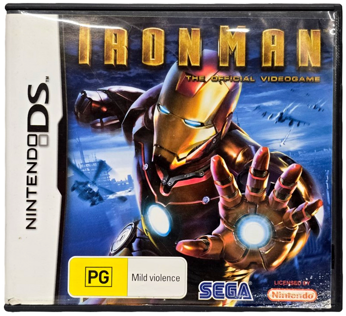 Jeu Iron Man VF - Version Française - Compatible DS, 2DS & 3DS - Édition Complète - Bon état