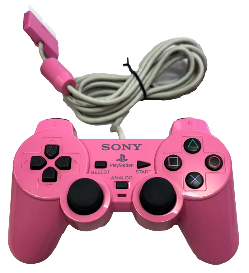 Pink Sony PS2 Console Boxed - 2 controllers + Memory Card